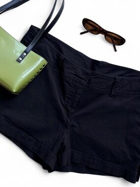 Bisou Bisou Black Buckle Shorts